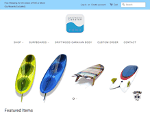 Tablet Screenshot of driftwoodcaravan.com